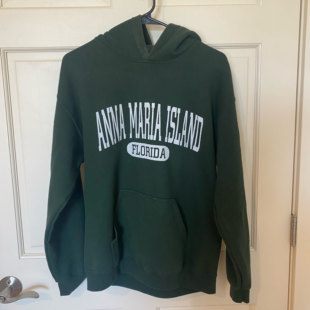 Green hoodie (Size Medium)